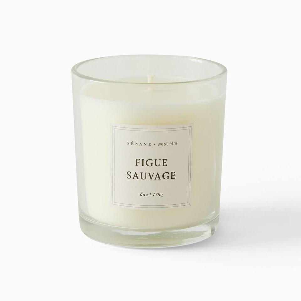 Boxed Candle Fig & Coconut West Elm Australia